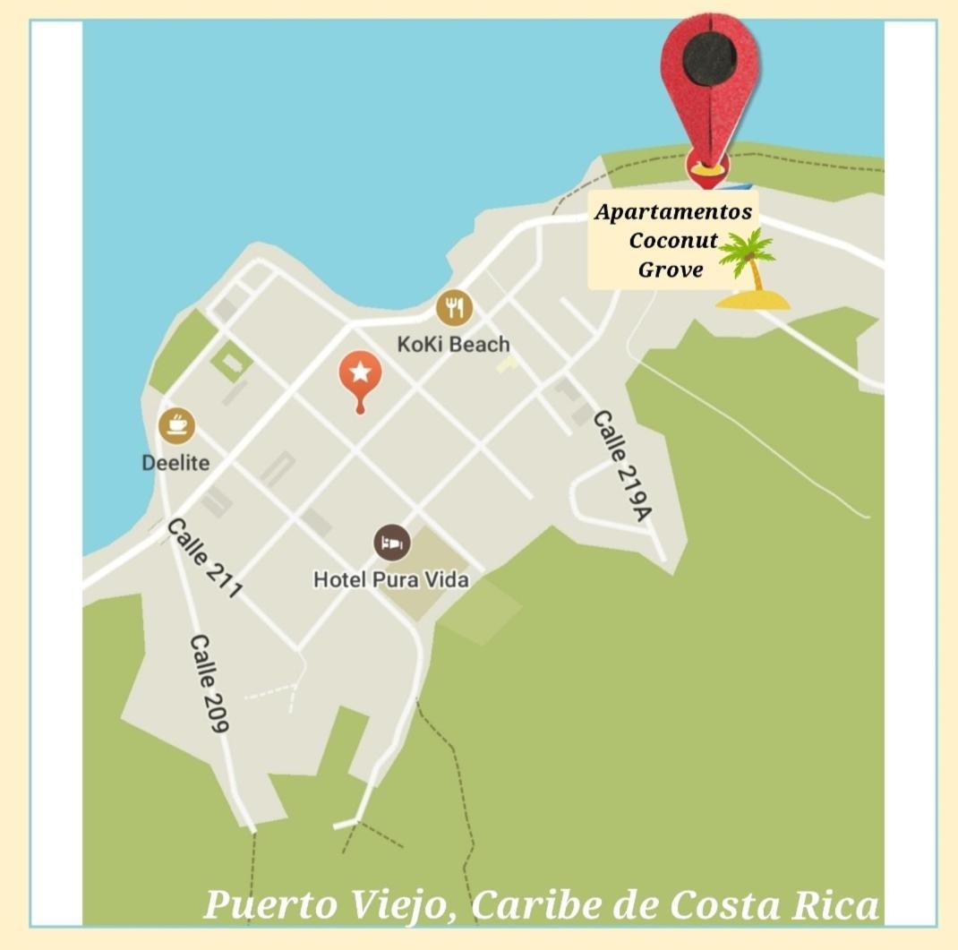 Puerto Viejo de Talamanca Cabinas Coconut Grove מראה חיצוני תמונה